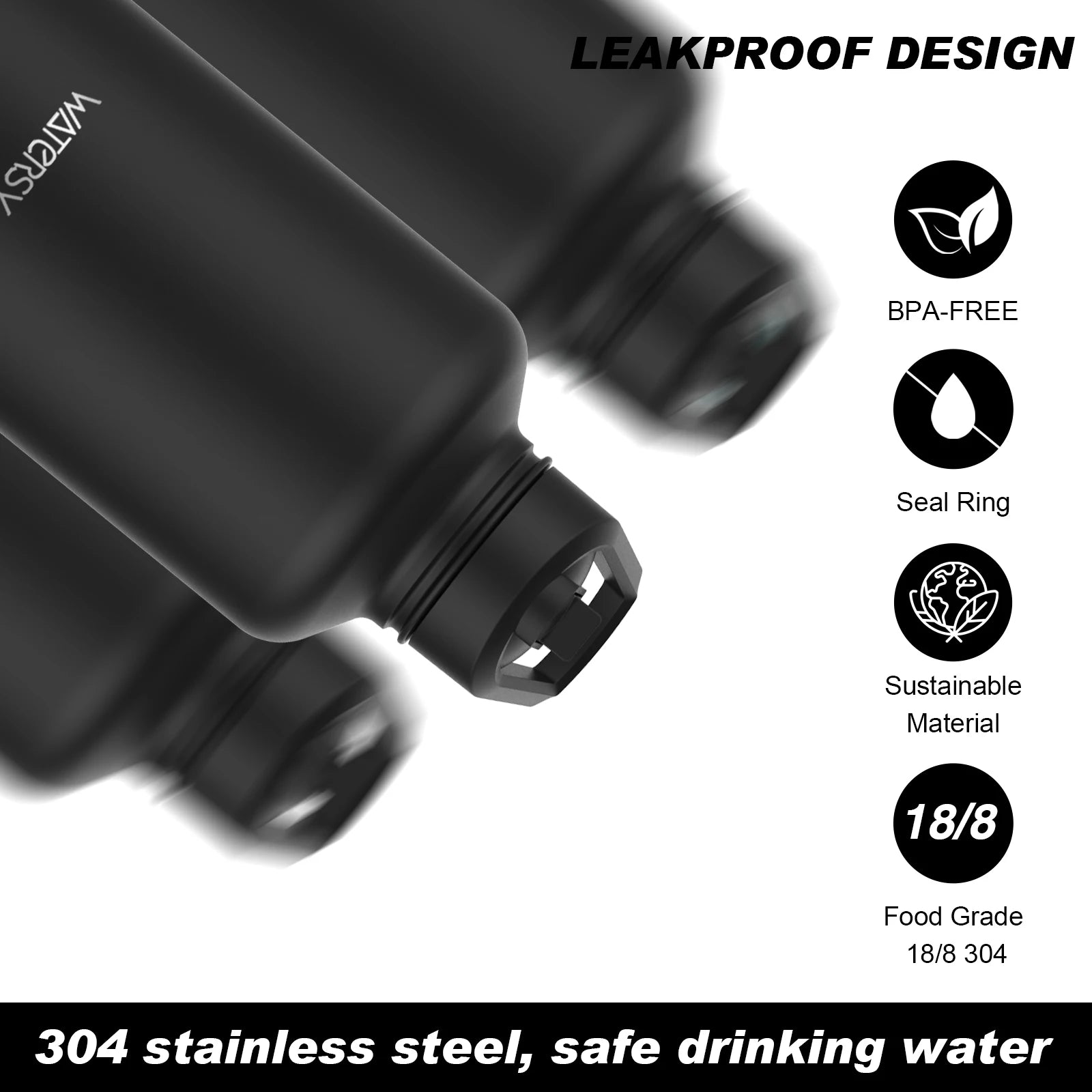 900ML Stainless Steel Thermal Mug with Handle – Insulated Tumbler for Office & Outdoor